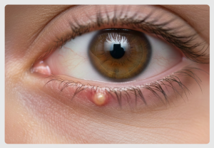 What to do with a pimple in the eye